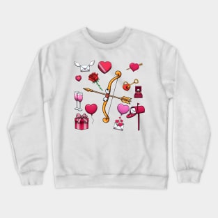 Valentine’s Day Elements Crewneck Sweatshirt